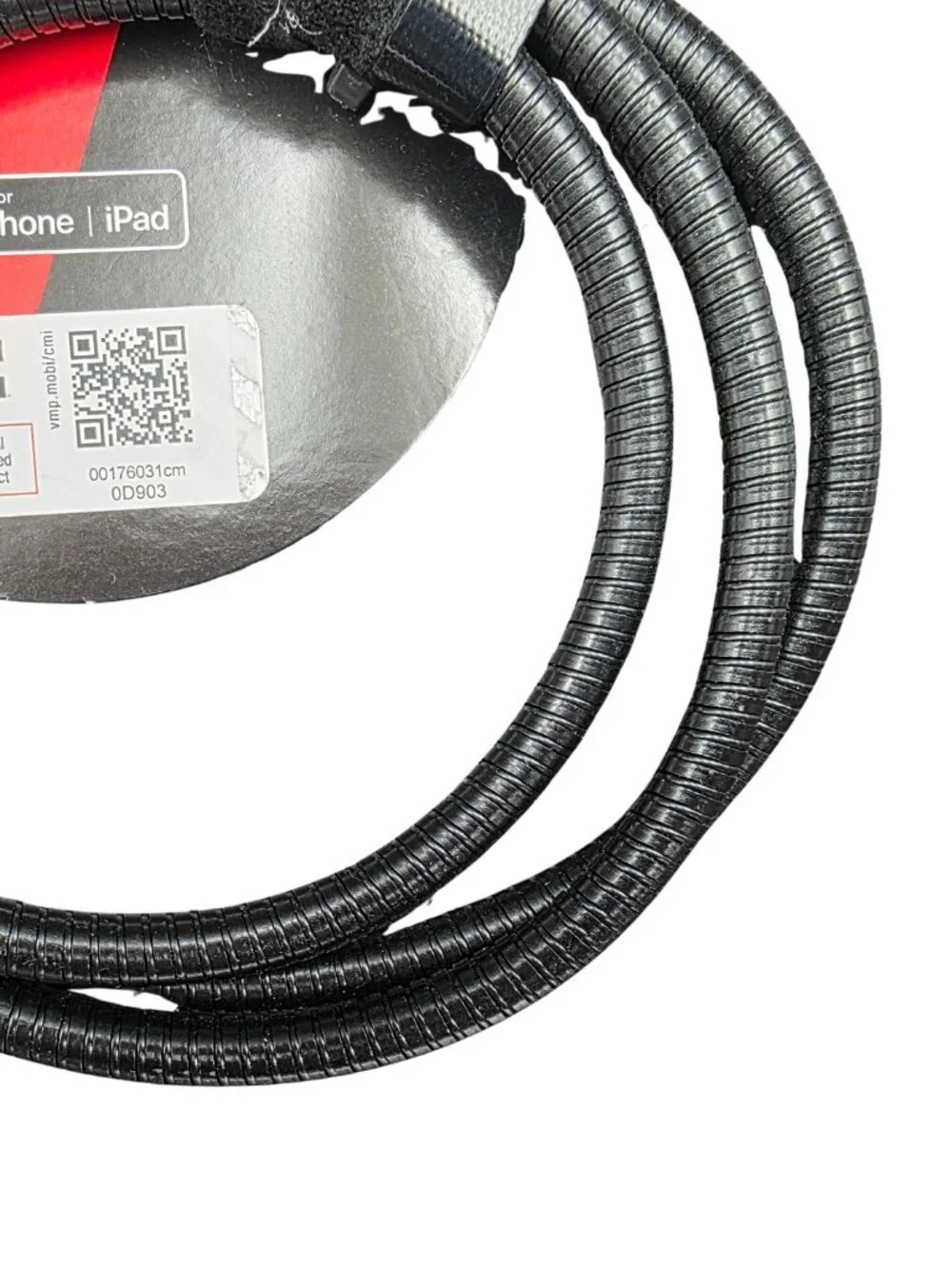 Cummins Durable Steel Usb C To Lightning Charging Cable 4Ft Metal Braided